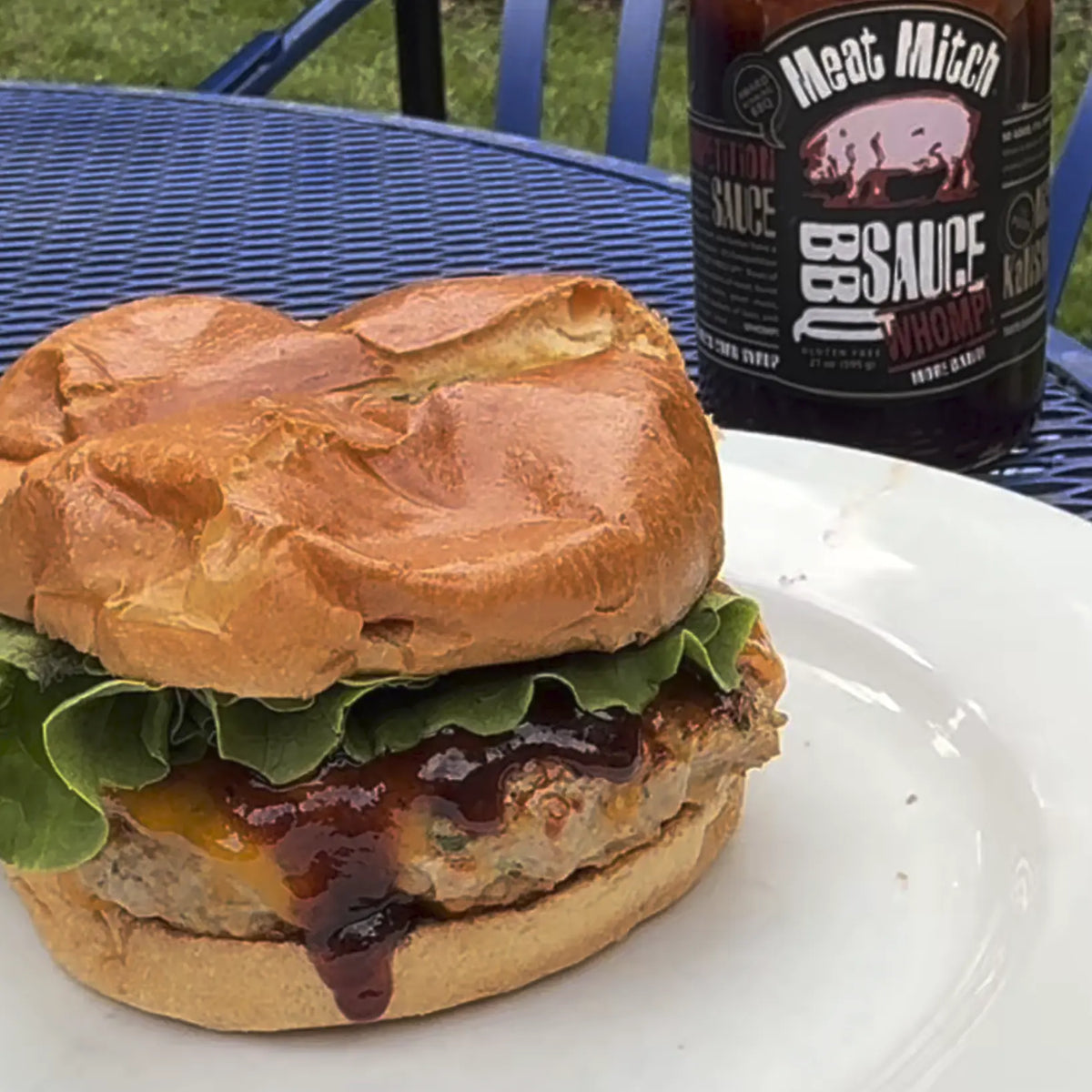 Jalapeño Cheddar Turkey Burgers