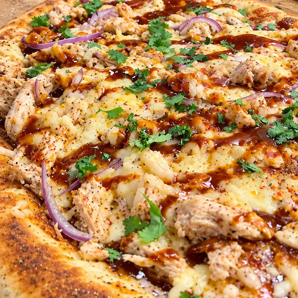 Thumbnail for article: Grilled BBQ Chicken Pizza