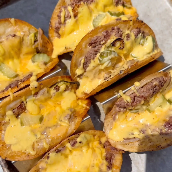 Thumbnail for article: French Fry Seasoning Smashburger Tacos