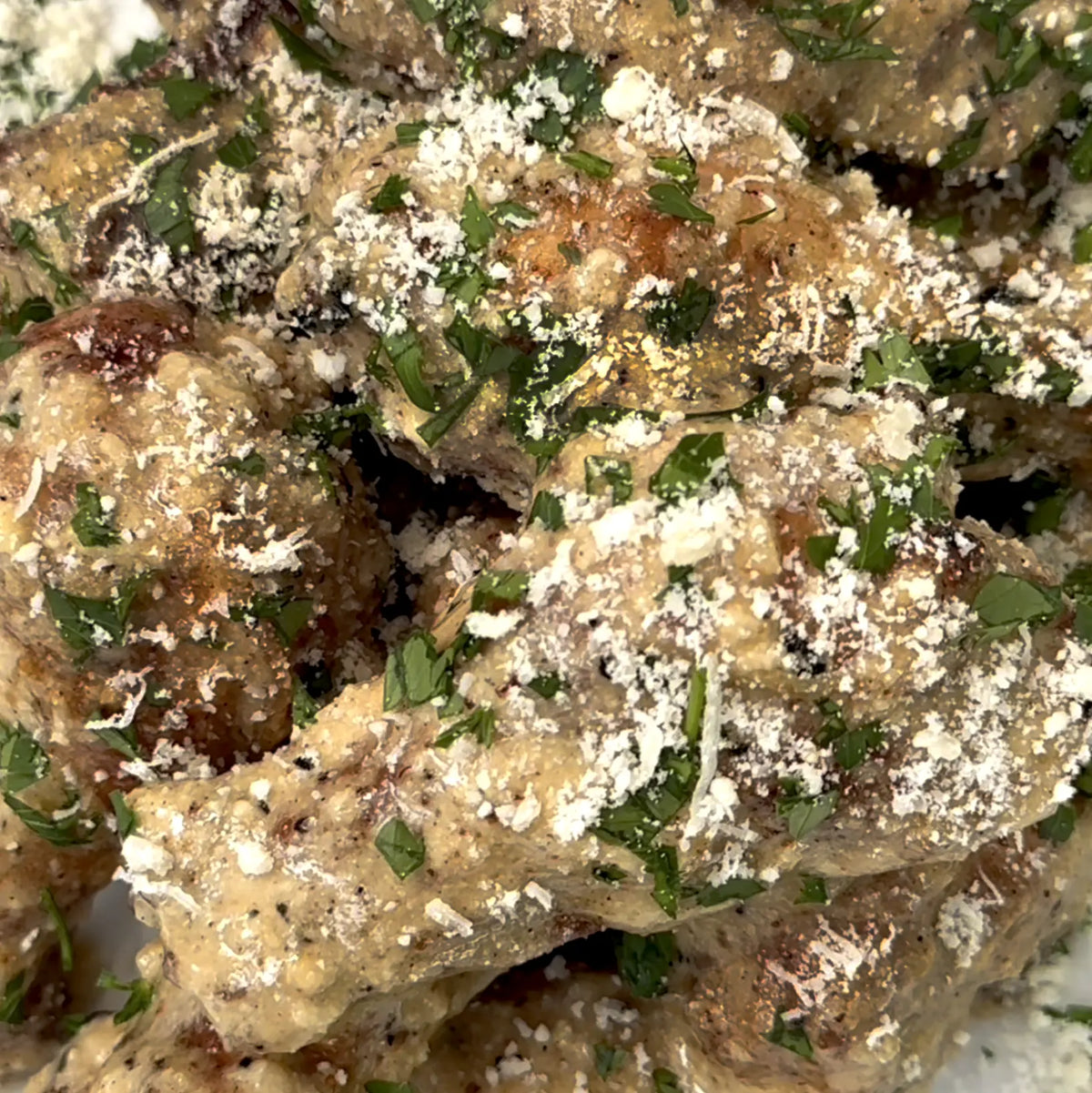Meat Mitch White Sauce Parmesan Wings