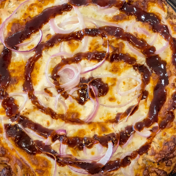 Thumbnail for article: White Sauce BBQ Chicken Pizza