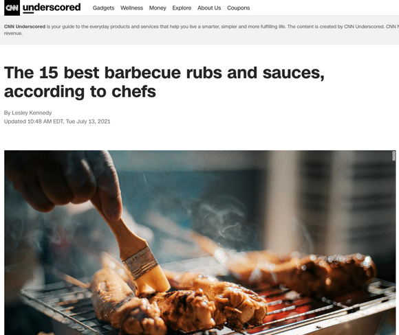 Thumbnail for article: CNN Underscored - The 15 best barbecue rubs and sauces, according to chefs