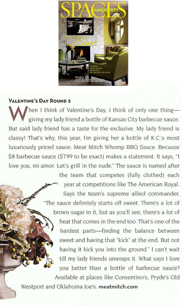 Thumbnail for article: Spaces Magazine – February 2011