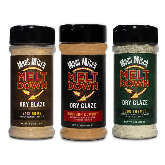 Meltdown Bundle - Dry Glaze 3 pack Bundle