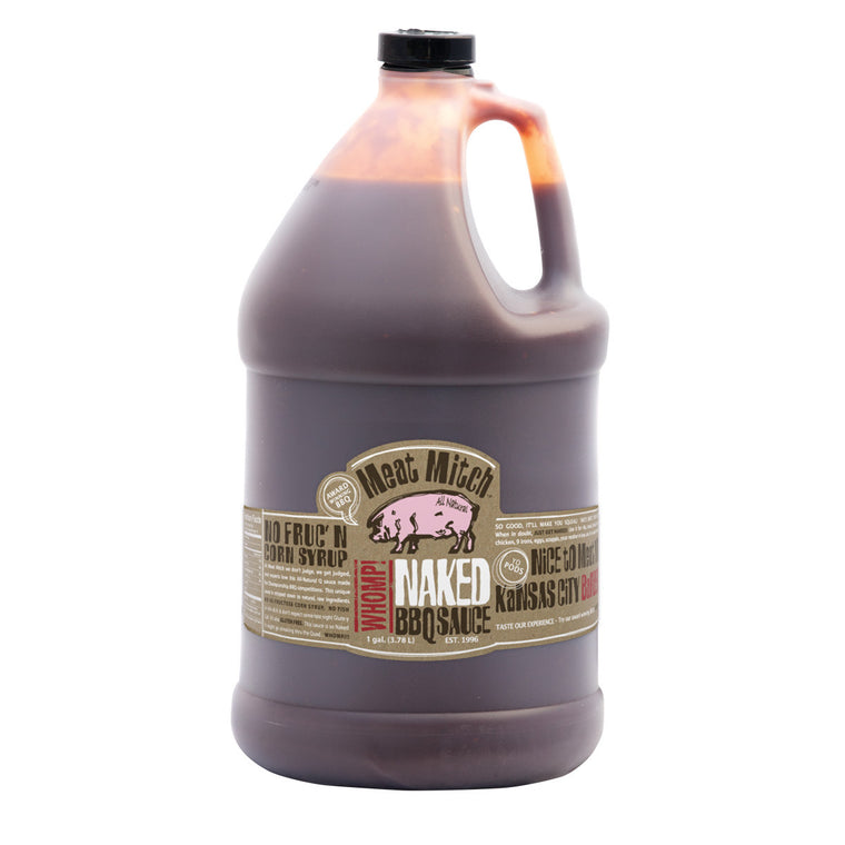 Meat Mitch WHOMP Naked BBQ Sauce Gallon